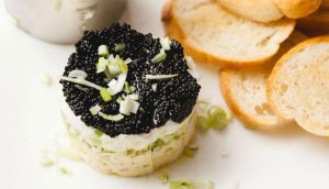 Eat caviar